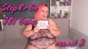 Stop Or Go JOI Game - Round 2 - Nimue Allen, bbw, femdom, game, British, mp4