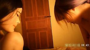 Double the Fun: Two Asian Amateurs at a Homemade Beauty Salon