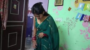 Indian Unsatisfied Married stepister having hard sex with stepbrother, Hindi Audio