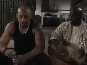 Superb babe gives a great blowjob and fucks hard with big black cock