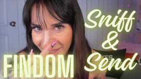 Sniff and Send Findom JOI