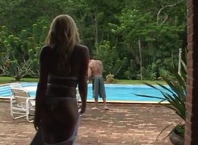 Blonde shemale fucks and sucks very hot