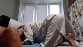 Two Nurses Fuck a Patient (foot Fetish, Cunnilingus, Nipple Licking)