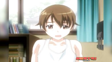 Fauna choked her smirking sister while Kosuke’s cock drowned in steel