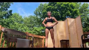 How Many Burpees Lora Cross Can Do