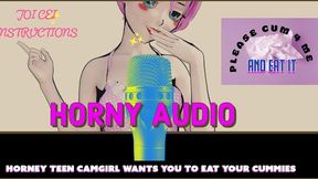 horny teen camgirl wants you to eat your cummis joi cei cumcountdown included