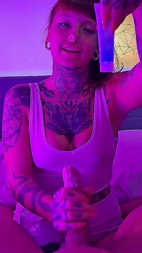 My Girlfriend Uses Cock Sucker Toy on My Big Cock