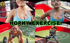 Horny Exercise with Cherry Lee