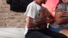 Tickle Fight with My He Climbs on Top of Me