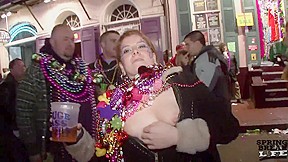 Awesome Mardi Gras Tits - SpringbreakLife