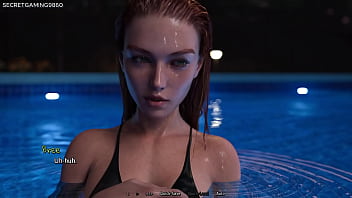 Stepsis Seducing Him With Her Sexy Bikini - Summer Heat 05 By Naughty Fox Games