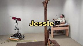 Jessie Spanking Machine - Bare Back Whipping