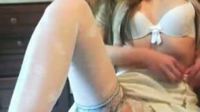 I would love to have her as my GF and this this hottie loves masturbating