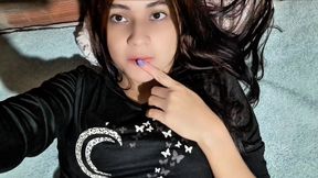 College girl masturbating with a follower