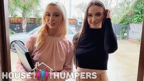 Lexi Lore & Hazel Moore Immobilienmakler Dreier Hausbesitzer Gesichtsbehandlung