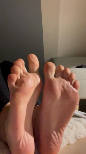 My soles in your mouth
