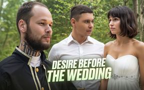 Looks Like the Wedding Didn't Go According to Plan? or Is a Threesome Supposed to Be Like That?