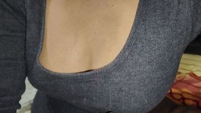 Hot Indian bhabhi Blowjob sucking dick for cum