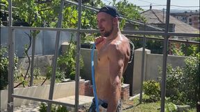 The Gardener Aroused Me and I Gave Myself to Him on the Swing in the Yard