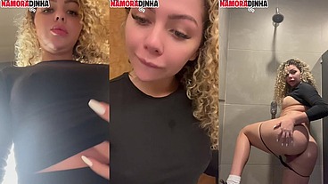 VAZOU o video da aluna gostosa da academia enviado pro PERSONAL e ele explanou no grupo da firma