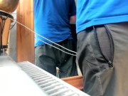 morning undress and foreskin pull private show