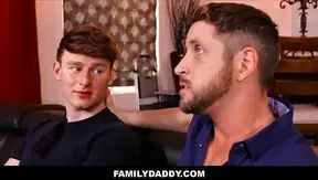 Stepdad Trains Horny Teens Blowjob Skills for Big Concert Night – 18+