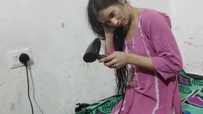 Step sister ko bathroom me patak kar chod diya