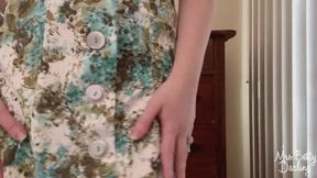Nude Fullback Panty Tease And Cellulite