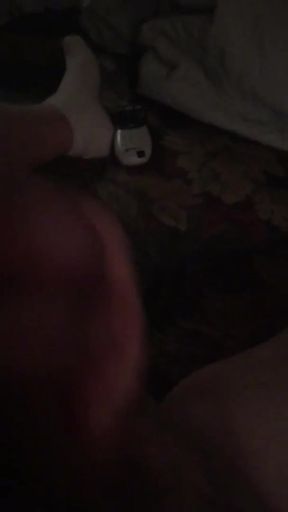 On cam stroking my cock for a stranger