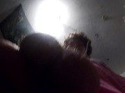 POV: straight chubby guy tea bags the fuck out of your face