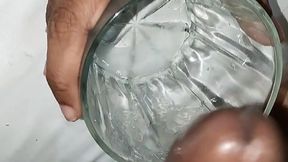 Desi girl fucked Hard by her boyfriend and drinking cum in glass