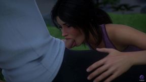 stepsis says  stepbro i m going to suck you dry  - 3d hentai animated porn - milfy city