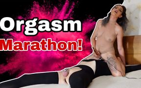 Femdom Facesitting Orgasm Marathon
