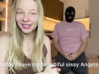 From Hunk Thrall to Gorgeous Sissy Angelas 1st Day