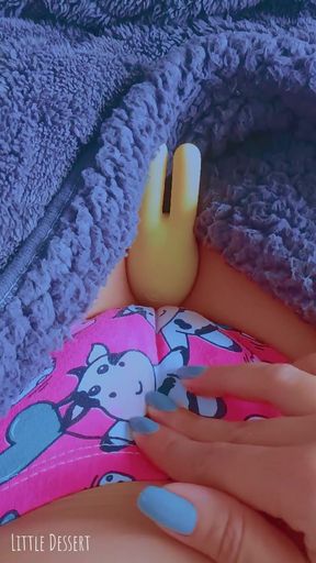 Tiny Latina College Girl's First Vibrator Experience