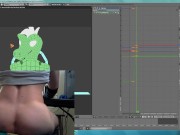 Femboy dev stream: worked on dad talk~(fap at ~23:48)