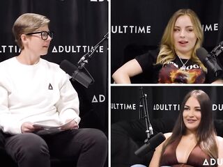 Gizelle Blanco & Anna Claire Clouds Pheromones, Scissoring, & the Bush - the Adult Time Podcast