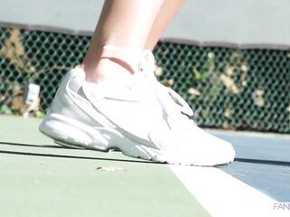 My Tennis Tutor Wasn't Willing When I Showed Him My Smooth Twat