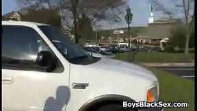 Black Muscular Gay Dude Fuck White Sexy Boy 15