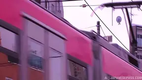 Cum in mouth of horny milf Akiho Yoshizawa 4