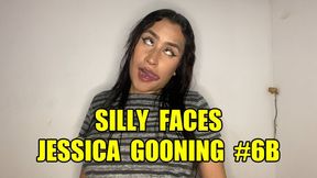 Silly Faces Jessica Gooning #6B: Goon for the Silly Goddess (Animated)