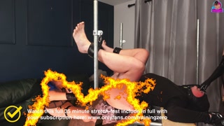 Training Zero Femdom Celebrating Gaperil! Anal April Ass Fisting BDSM Slave Bondage Real Homemade