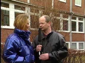Sexy redhead interviewed