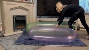 Big balloon rides 4k 60fps