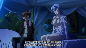 Akame Succumbs to Lust in Fiery Cartoon Tryst