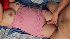 First virgin sexual intercourse, I gave a gift to my girlfriend and I won her virgin pussy!