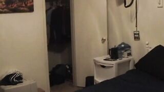 Slim whore riding cheating cock and gets caught