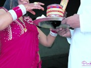 2024 Karwa Chauth- Desi young Indian Dirty wife Ravinadesi had blowjob in front of Moon