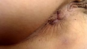 Abby's Puffy Tight Asshole Closeup