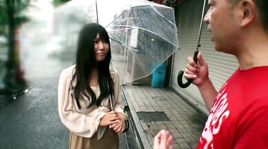 Asian couple explores intimacy in a car and private rooms